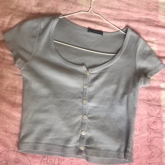 Tops - Brandy Melville Blue Zelly Top